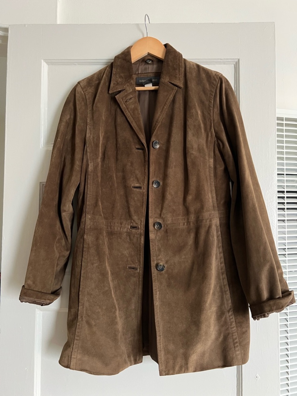 Banana Republic Genuine Suede Jacket